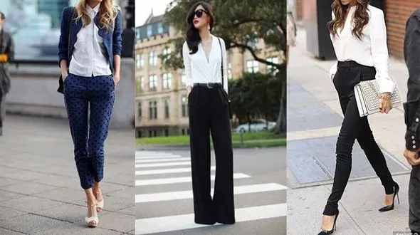 شومیز سفید رنگ بهترین استایل برای زنان