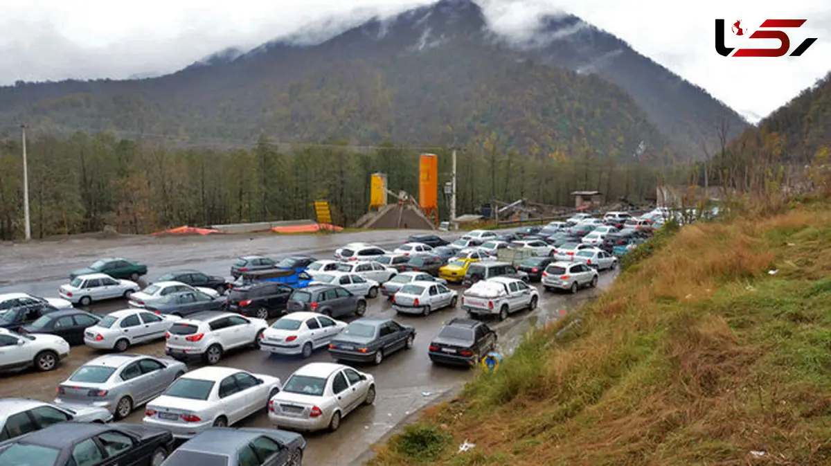 جاده هراز یکطرفه شد