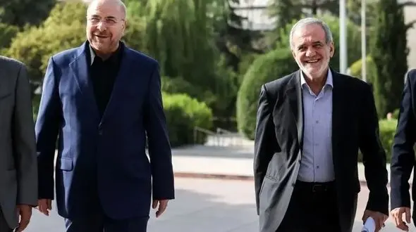 قدرت نمایی پزشکیان مقابل تندروها ی مجلس بایک اقدام بی سابقه / چرا قالیباف کنار پزشکیان ایستاد؟