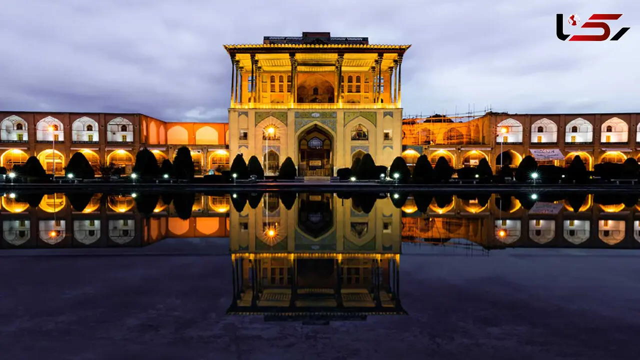 زیبایی چشم نواز عمارت عالی قاپو + فیلم 