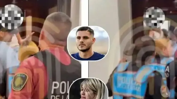 درگیری بزرگ ایکاردی و واندا به دخالت پلیس منجر شد!