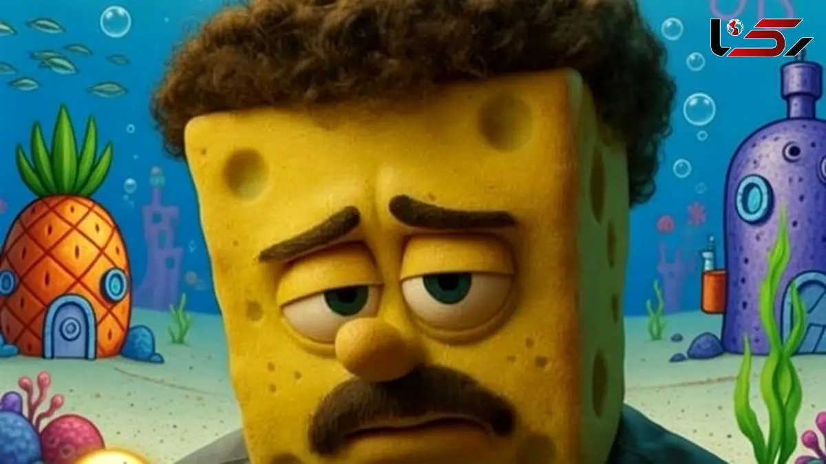فیلم/ رونمایی از ورژن کارتونی سریال پایتخت با هنرنمایی محسن تنابنده و ریما رامین فر در نقش محبوب ترین شخصیت های انیمیشن باب اسفنجی