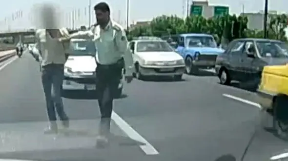 فیلم مخوف ترین تعقیب و گریز در خیابان های تهران / پلیس منتشر کرد