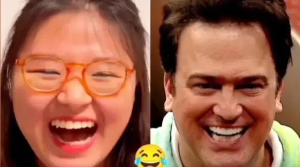 ویدیو | واکنش خنده‌دار دختر کره‌ای به کره‌ای حرف زدن حامد آهنگی / از خنده نمیره یه وقت