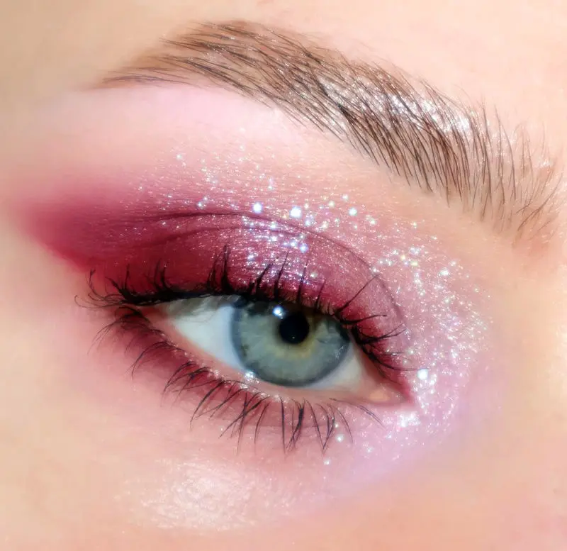 ارایش چشم ساده بدون خط چشم