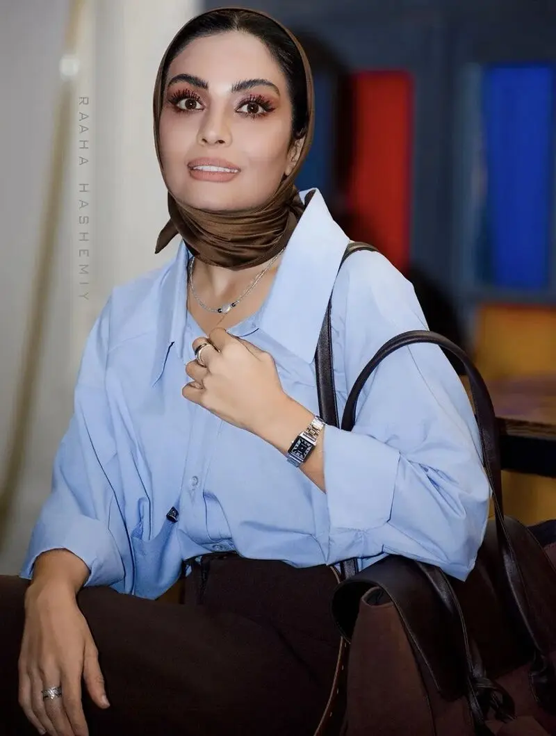 استایل ساده و شیک صحرا اسدالهی 1