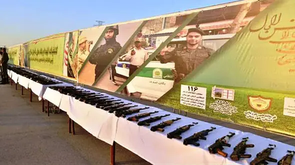 دستگیری 77 قاچاقچی اسلحه با 101 سلاح جنگی در خوزستان