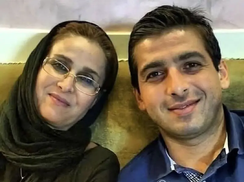 عکس مادر جوان حمید گودرزی / تنها رفیق آقای بازیگر که فوتش هم کمرش را شکست هم باعث چاقی اش شد