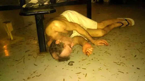 دردسر منتشر شدن تصاویر وضعیت هولناک زندانیان یک زندان +عکس