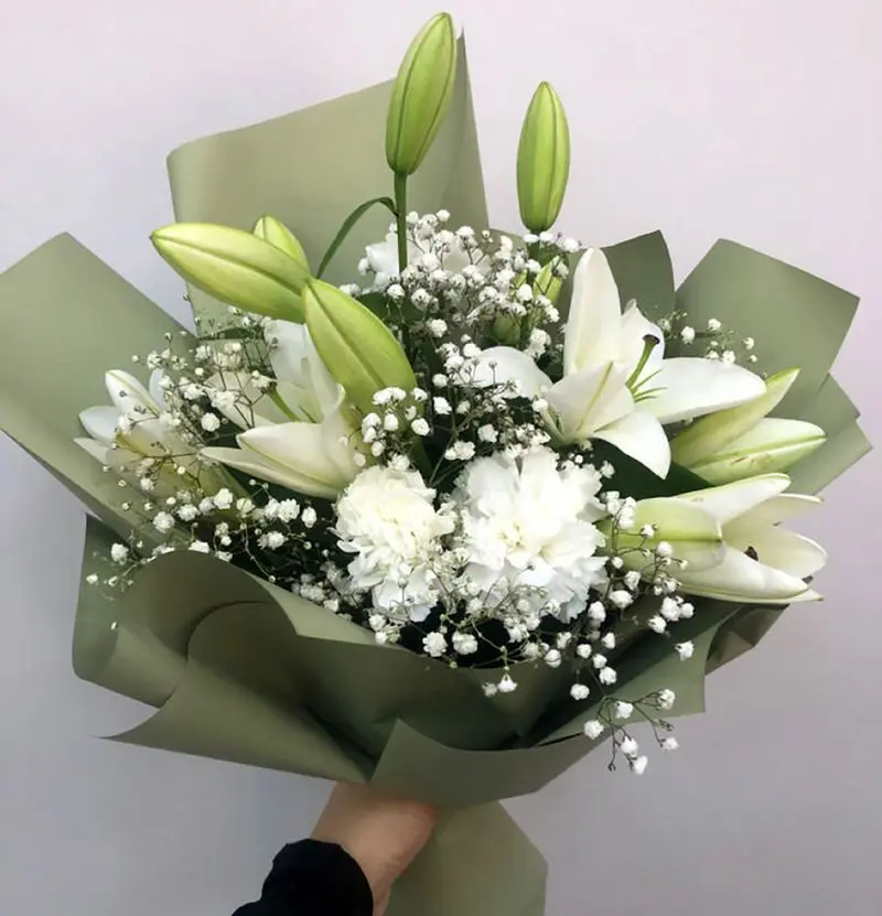 دسته گل ساده و شیک