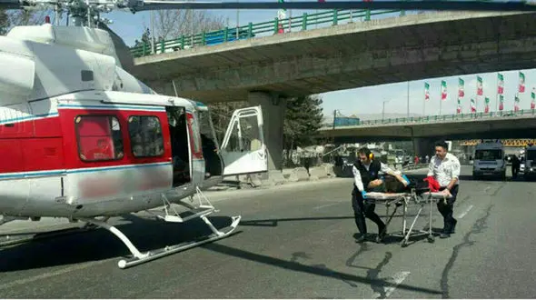  تصادف زنجیره در آزاد راه کرج-قزوین+ عکس