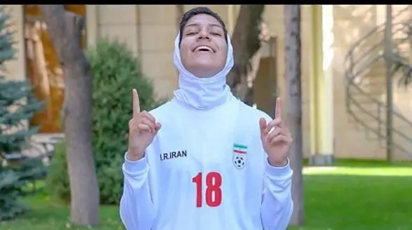 ملیکا محمدی با وجود سکونت در آمریکا تیم ملی ایران را انتخاب کرده بود