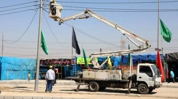 ارسال ۳ دستگاه دیزل ژنراتور از اصفهان برای تامین برق موکب‌ها در کربلا