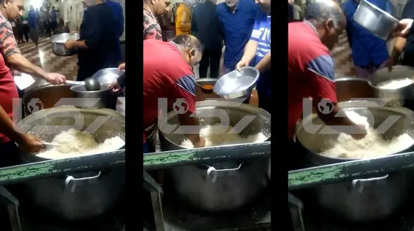 اعتصاب چه غذایی؟ + فیلم از زندان قزلحصار