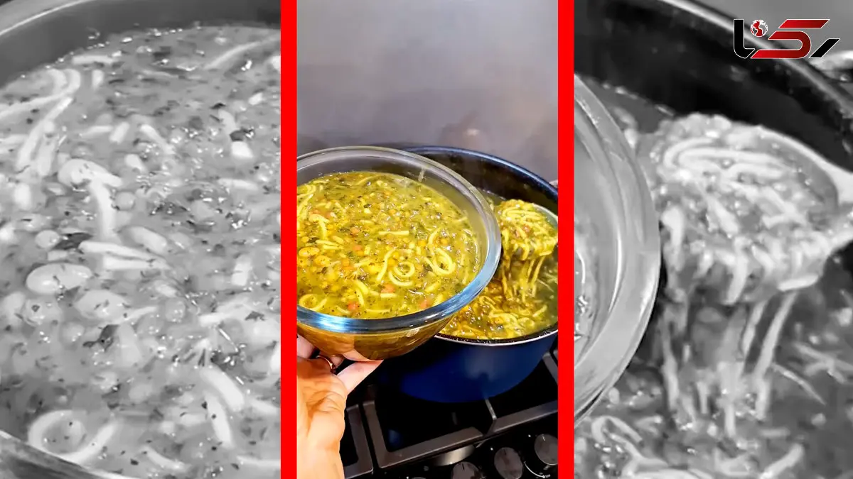 فیلم طرز تهیه آش رشته خوشمزه و سنتی