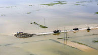 ۱۰۰ نقطه از محورهای مواصلاتی گلستان در سیلاب تخریب شد