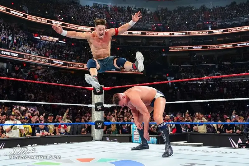 مبارزه جان سینا و گونتر