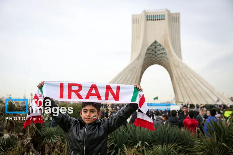حضور مردم ایران در راهپیماتیی 22 بهمن 1404