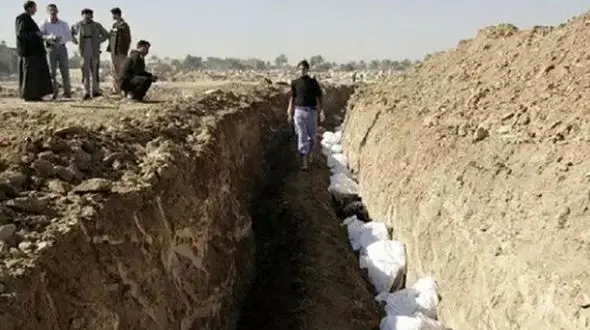 کشف  گور دسته جمعی دیگر در شمال عراق متعلق به قربانیان داعش