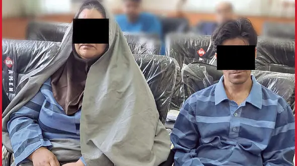 قتل دختر 11 ساله تحت حمایت بهزیستی توسط پدر و مادر خوانده اش / دخترک و برادرش را با شیلنگ می زدند و با قابلمه داغ می سوزاندند / مهسا زنده زنده از سرما یخ زد و کشته شد + عکس زوج شکنجه گر