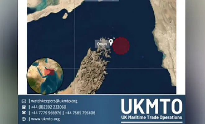 گزارشی از حادثه دریایی در سواحل عمان