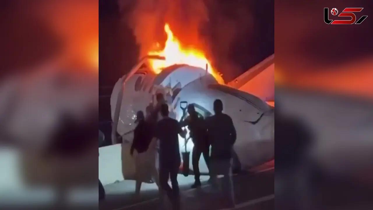 فیلم / انفجار مرگبار جت شخصی در تگزاس/ یک نفر کشته شد