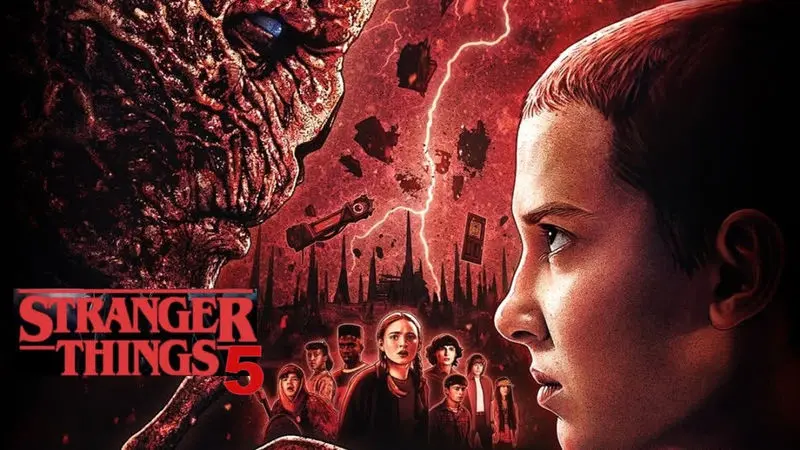 عکس از سریال stranger things