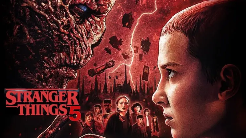 عکس از سریال stranger things