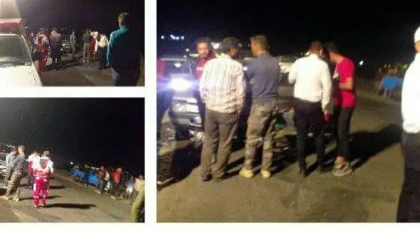 ۲ تصادف هولناک با 2 کشته در هشترود + عکس 