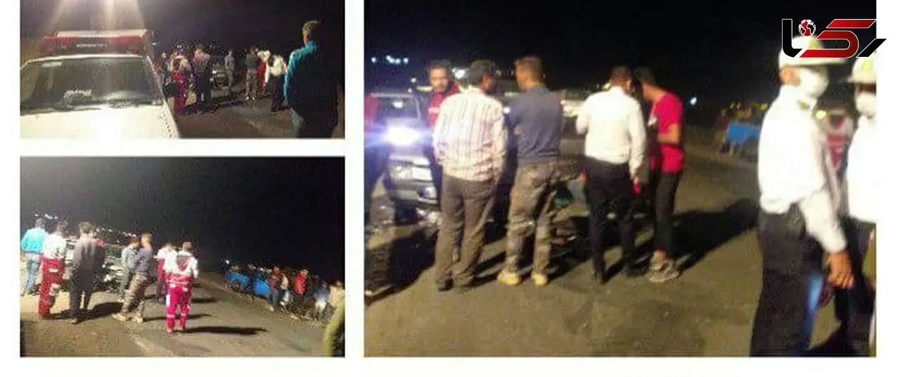 ۲ تصادف هولناک با 2 کشته در هشترود + عکس 