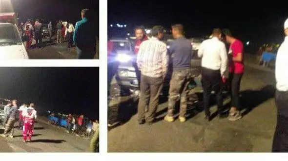 ۲ تصادف هولناک با 2 کشته در هشترود + عکس 