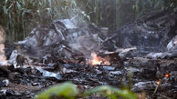 فیلم لحظه سقوط هواپیمای اوکراینی حامل 12 تن مواد منفجره / 8 نفر کشته شدند