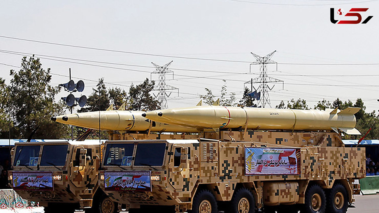 عکس موشک ایرانی که داعش طعم آن را چشید