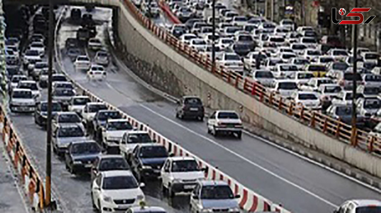 ترافیک صبحگاهی در بزرگراه‌های همت، حکیم و شیخ فضل الله
