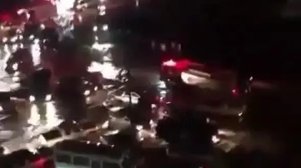 جزیره کیش هم از سیل در امان نماند+ فیلم