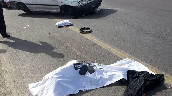 مرد گیلانی زیر پراید کشته شد