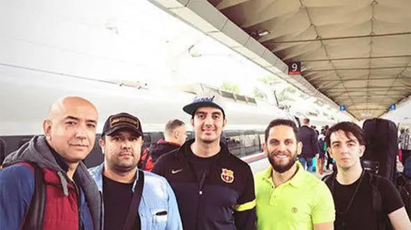  «فرزاد فرزین» و رفقایش هم راهی روسیه شدند