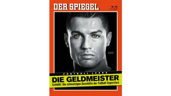 ماجرای چاپ عکس رونالدو و خبر فساد مالی یک ستاره های فوتبال+عکس