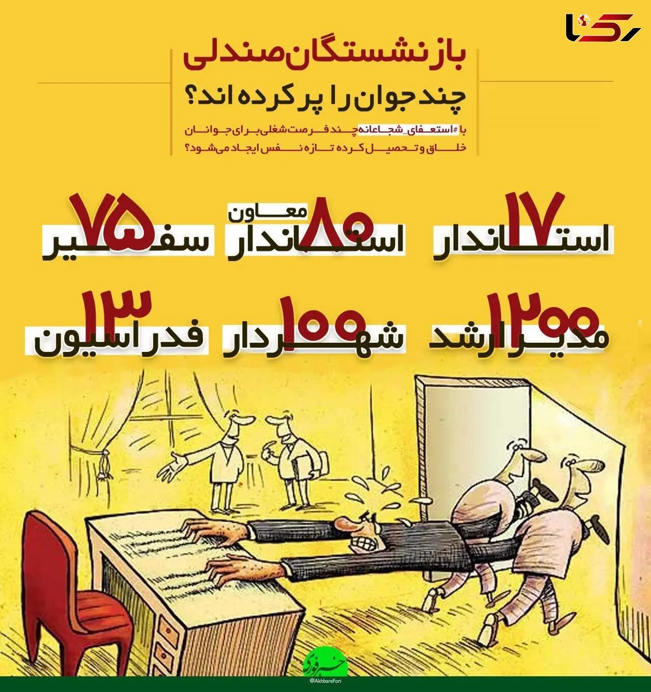 کمپین تشنگان قدرت در راه است/ مدیران بازنشسته آماده باشند
