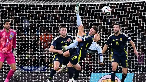 خلاصه بازی اسکاتلند 0 - پرتغال 0 / توقف رونالدو در شب درخشش مسی