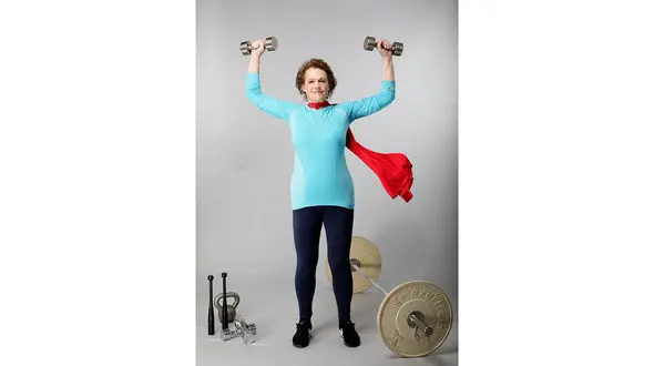 پیرترین وزنه بردار زن دنیا+عکس