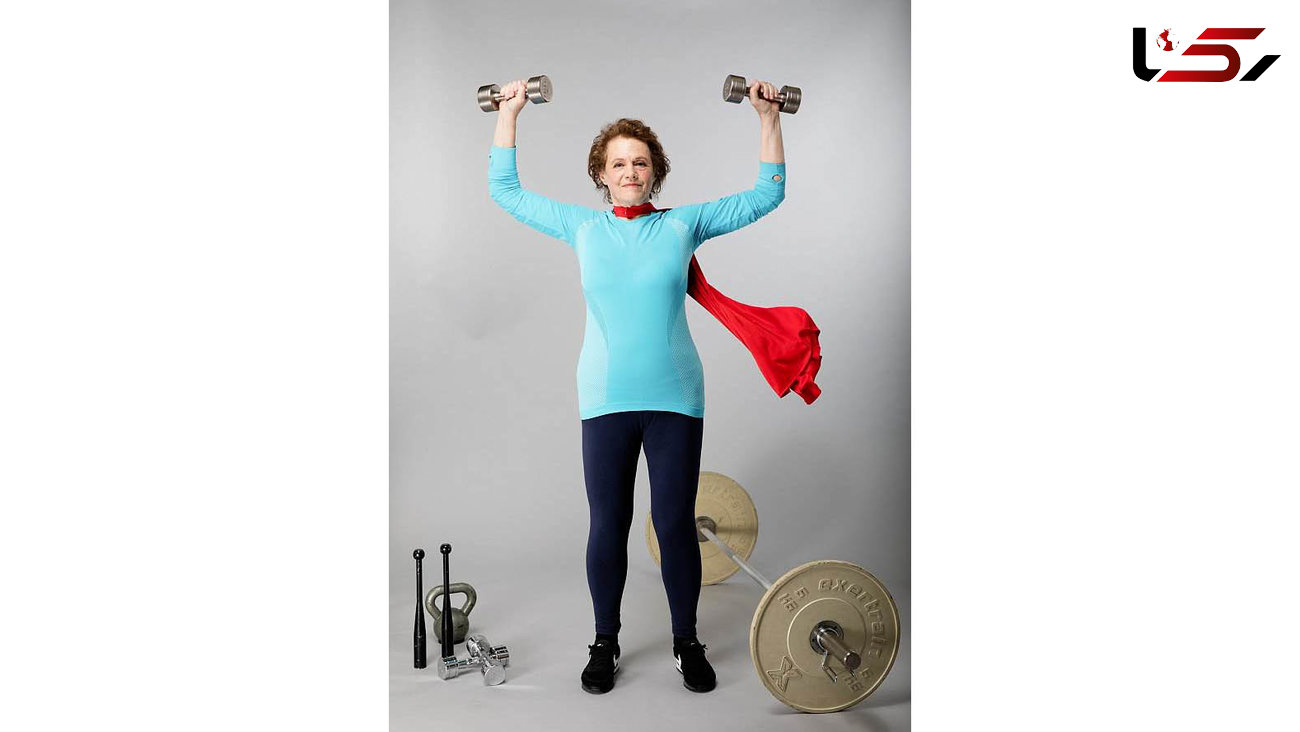 پیرترین وزنه بردار زن دنیا+عکس