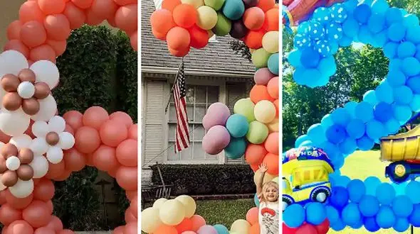 15 مدل شیک بادکنک‌آرایی اعداد تولد برای تزئین جشن‌ های خفن