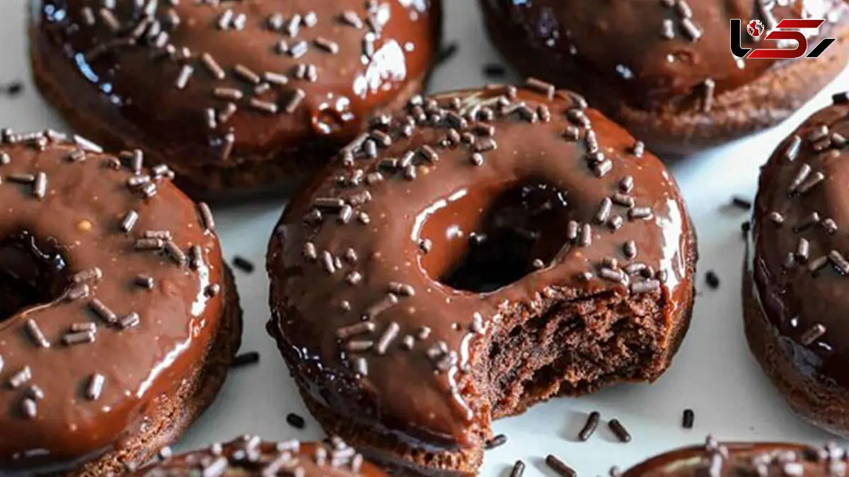 دونات خانگی / خوش‌بافت و لذیذ + فیلم