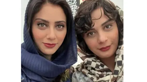 خنده های دلربا و دوست داشتنی مونا و مارال فرجاد
