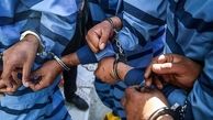 بازداشت دزدان پراید سوار از سوی ماموران پلیس راه 