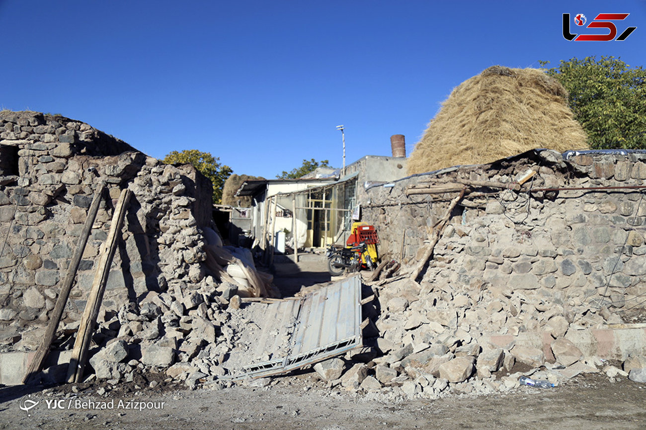 زوایای دیده‌ نشده از خسارات زلزله در آذربایجان شرقی +تصاویر
