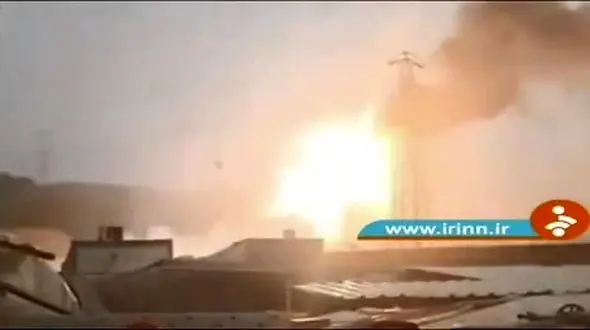 آتش‌سوزی در نیروگاه هسته‌ای در دست ساخت ترکیه در بندر «مرسین» + فیلم