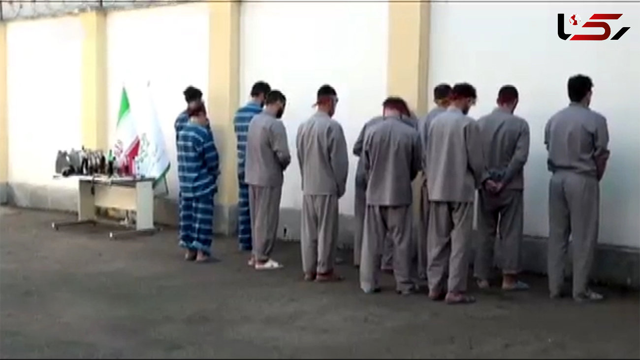 این 15 مرد آموزش ساخت و استفاده کوکتل مولوتف می دادند / فیلم اعترافات پس از بازداشت در گیلان