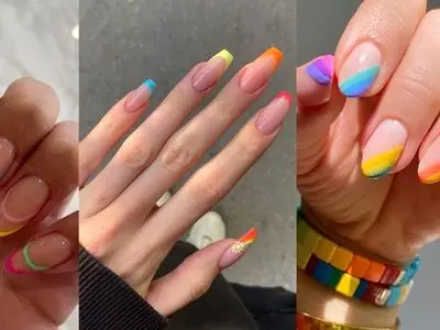 مدل‌ های فرنچ تابستانی ناخن که شما را جذاب‌ تر نشان می‌ دهد